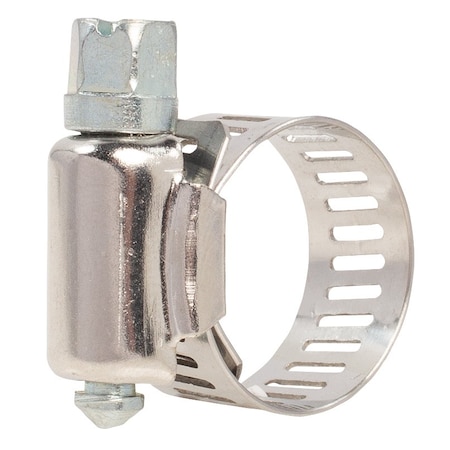 Shark Industries No. 6 7/16-in. to 25/32-in. Standard Hose Clamp Vent. Stainless Steel Band, 10PK 16145